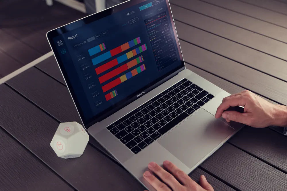 TIMEFLIP2 Smart Time Tracker, bluetooth
