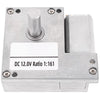 Self-locking micro flat worm Gear Motor 12V - 295RPM