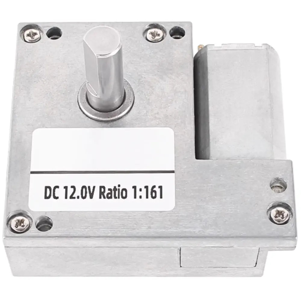 Self-locking micro flat worm Gear Motor 12V - 295RPM