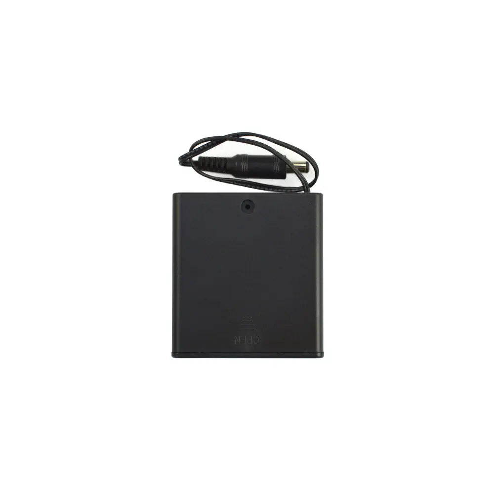 DFRobot 4xAA Battery Holder (w/ Power Switch, DC2.1 Jack, & Cover)