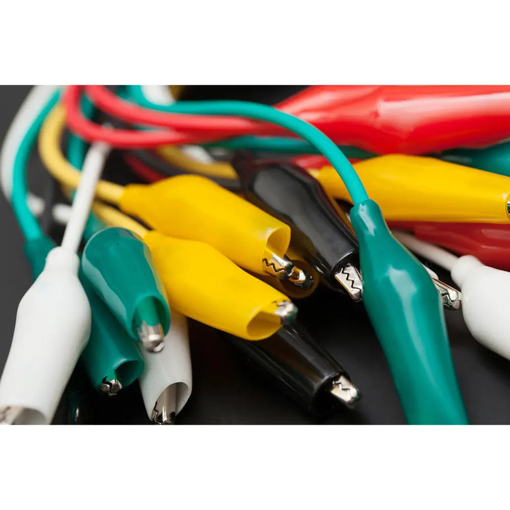 DFRobot Alligator Clip Test Cables (10 pcs Pack)