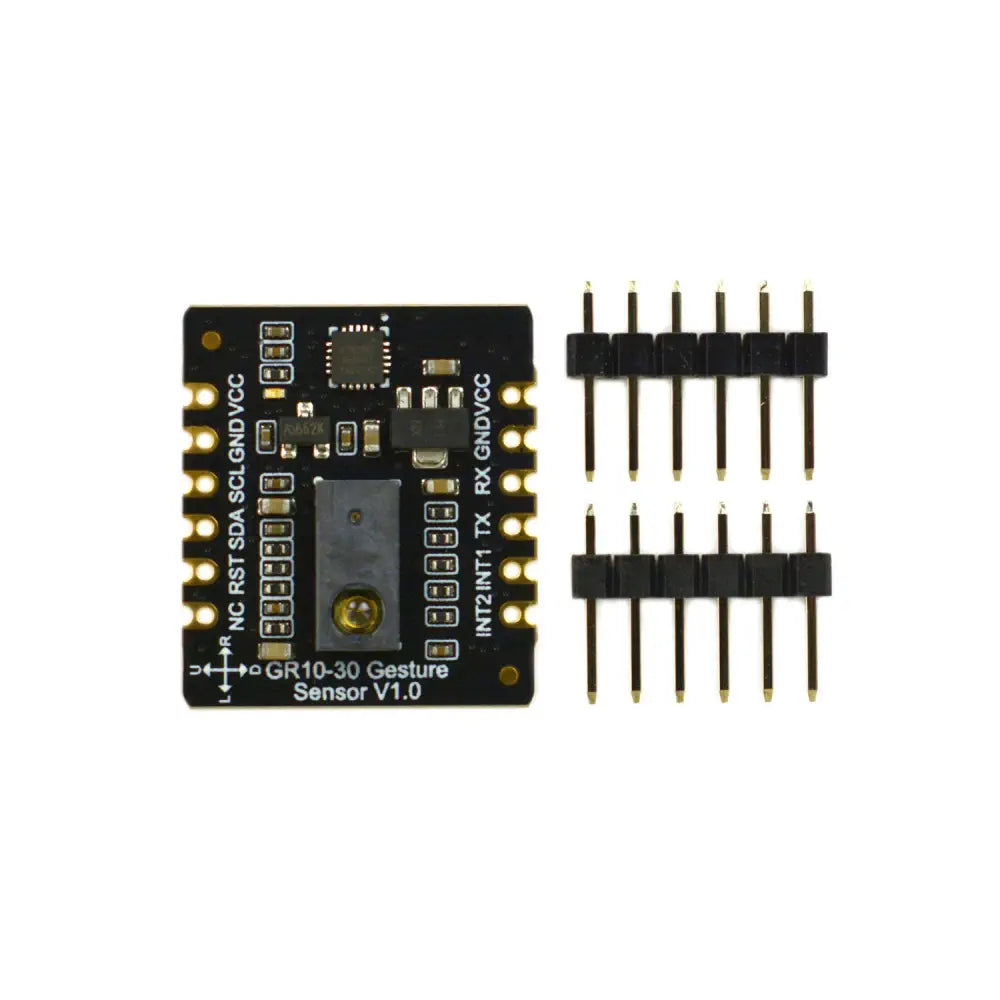 DFRobot Fermion GR10-30 Gesture Sensor, Breakout, UART, I2C, 12 Gestures, 0~30cm