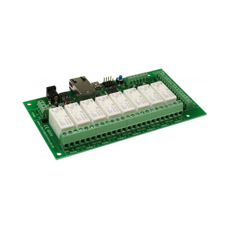 dS378 - 16A 8 Channel Ethernet Relay