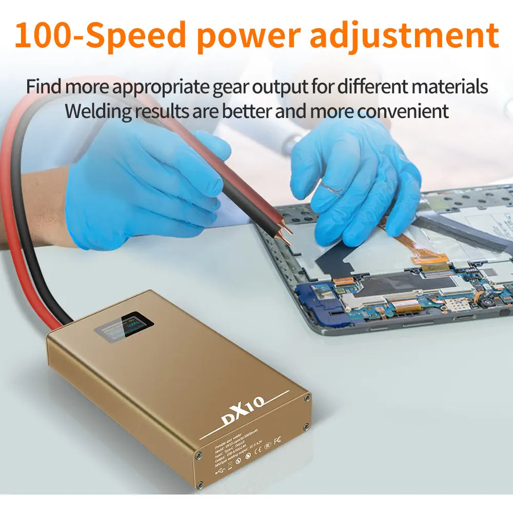 Adeept DX10 5300mAh Compact Portable Spot Welding Machine - RobotShop