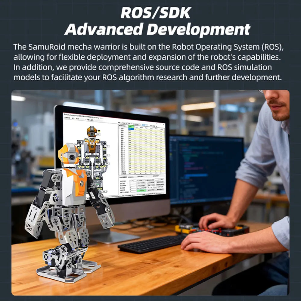 XiaoR SamuRoid, Multimodal embodied intelligence, Raspberry Pi AI humanoid robot, artificial intelligence vision large language model