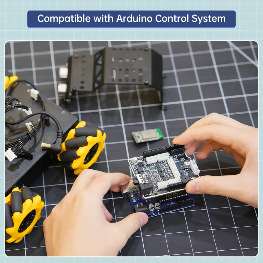 Hiwonder miniAuto AI Vision Robot Base on Arduino UNO R3 Controller ...