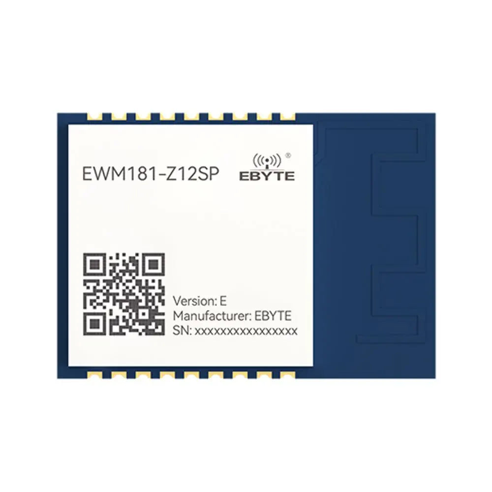 EWM181-Z12SP(E) End Device ZigBee 3.0 Wireless Module Network Self-healing Equipped with onboard PCB antenna Simple and easy to develop