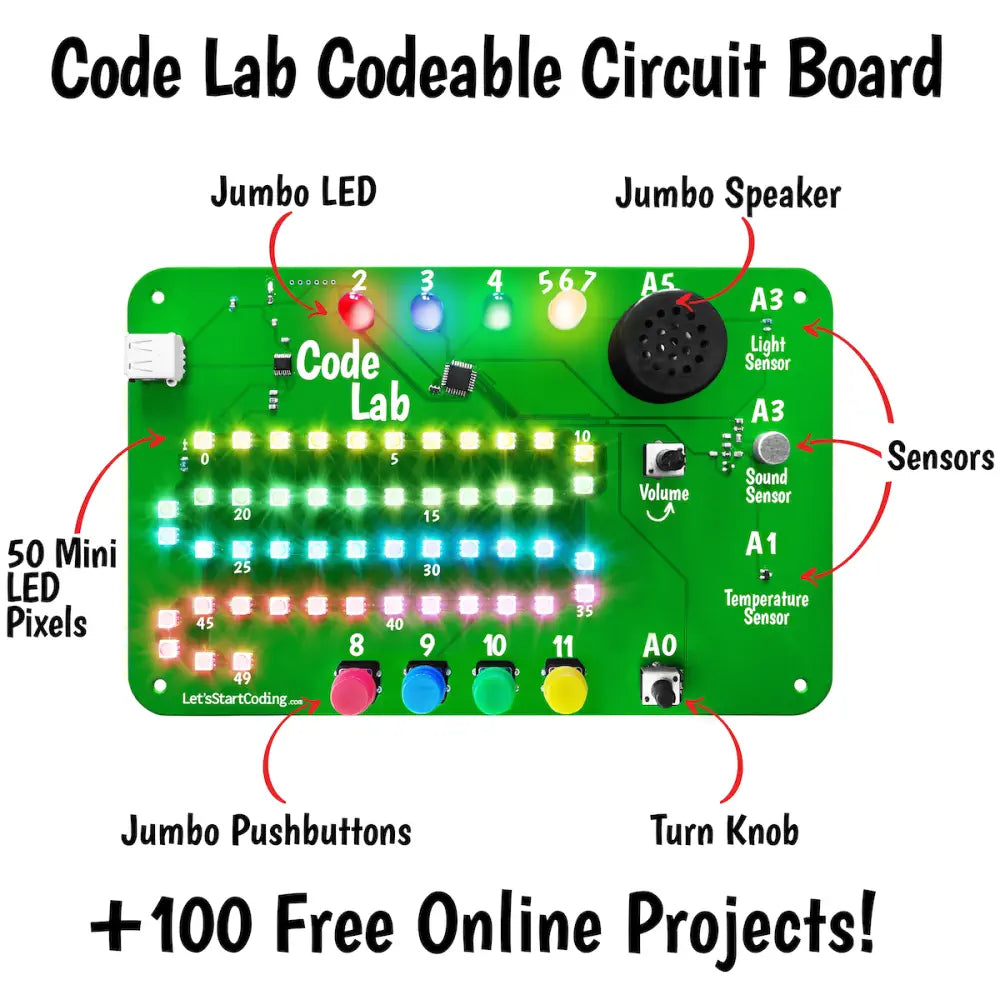 Code Lab All-Inclusive Coding Kit for Kids 8+ | Premium STEM Code Lab All-Inclusive Coding Kit for Kids 8+ | Premium STEM