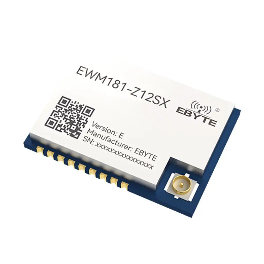 EWM181-Z12SX(E) End Device ZigBee 3.0 Wireless Module Network Self-healing Equipped with onboard PCB antenna Simple and easy to develop