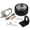 24V 37D Metal Gearmotor w/ 11PPR Encoder &amp; 80D Wheel Kit - 960RPM