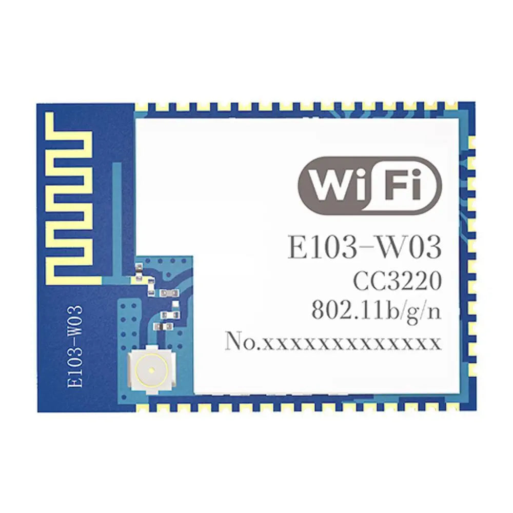 E103-W03 2.4G ultra-low power serial port to Wi-Fi module CC3220R chip patch CC3200IPV6 network protocol