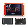 Elecrow CrowPanel 2.8"-ESP32 HMI 320x240 Display SPI TFT LCD Touch Screen Compatible w/ Arduino/LVGL/Esphome-Homeassistant/PlatformIO/Micropython