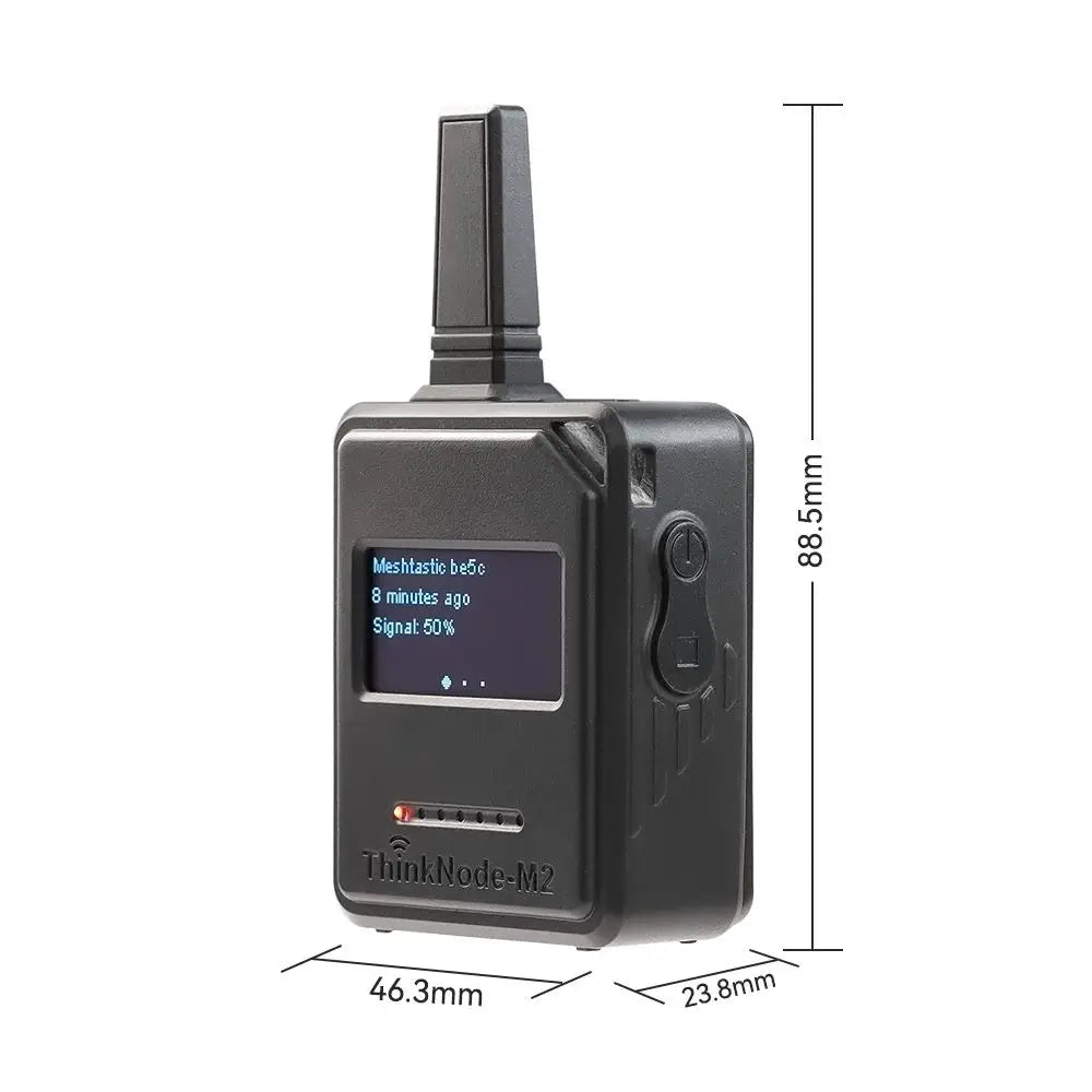 Elecrow ThinkNode M2 LoRa Meshtastic Signal Transceiver Powered by ESP32-S3 w/ 1.3” OLED Display w/ Case