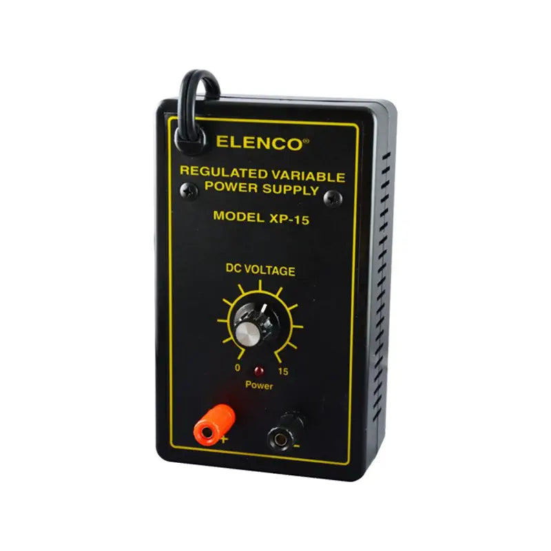 Elenco XP-15K Variable Voltage Portable AC/DC Power Supply Kit - RobotShop