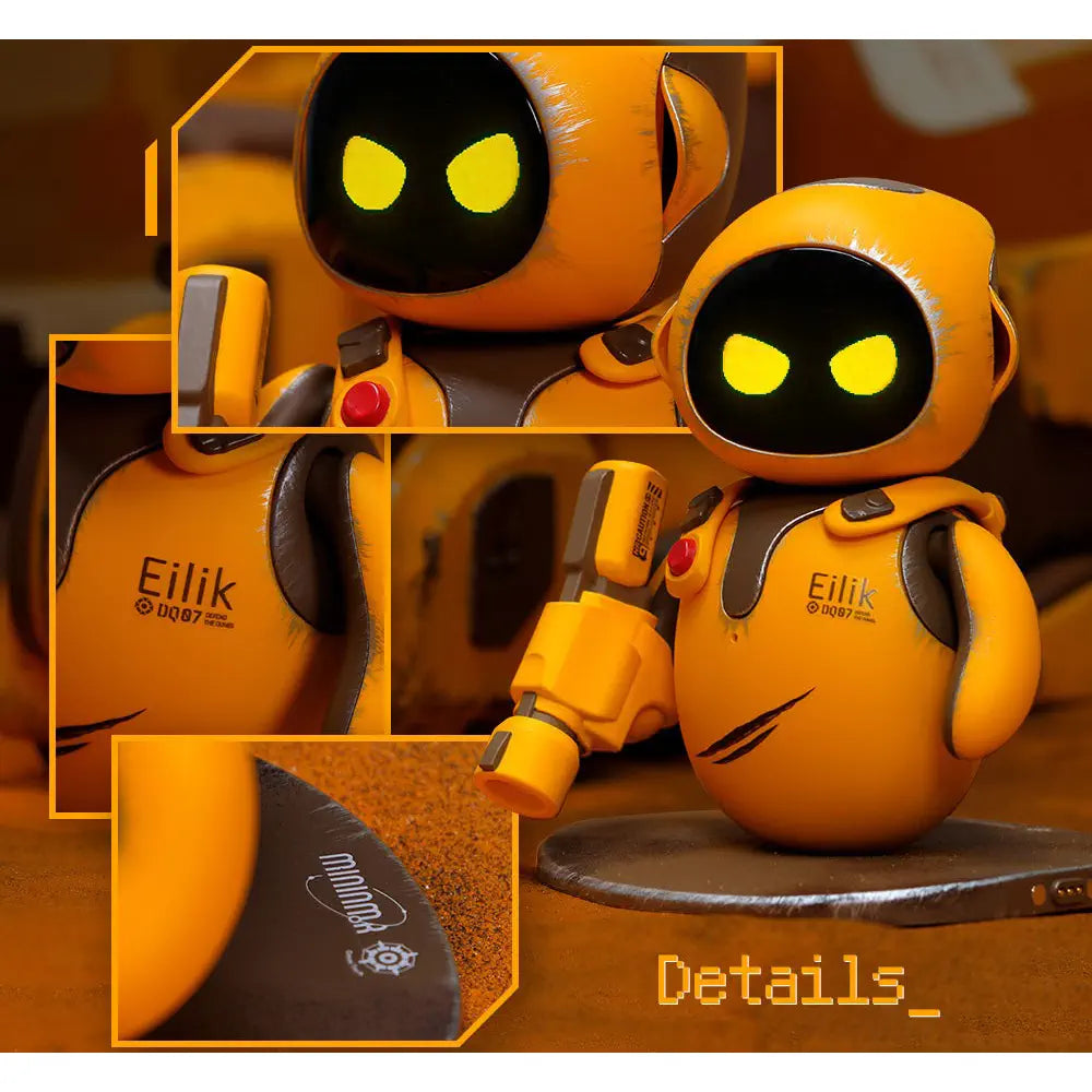 Energize Lab Eilik-DQ Little Companion Bot (Yellow-Orange) - RobotShop Energize Lab Eilik-DQ Little Companion Bot (Yellow-Orange) - RobotShop