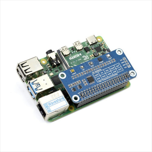 Environment Sensor HAT for Raspberry Pi, I2C Bus