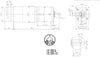 13PPR Encoder 60RPM DC 12V Gearmotor, 5Nm