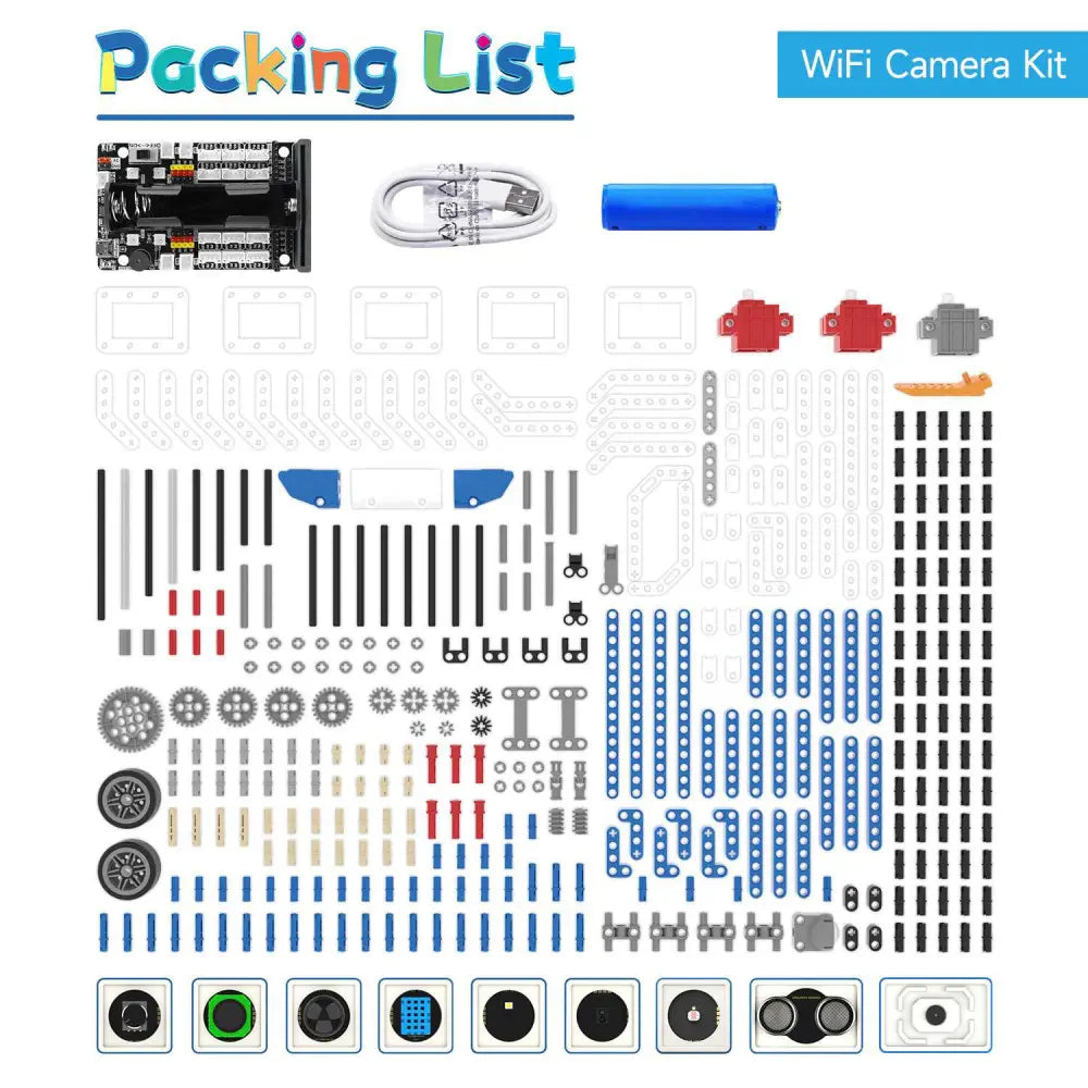Yahboom Micro bit Building Block Robot Kit 16 in 1 STEM Projects