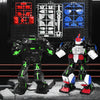 Humanoid Robot, Smart Boxing, Football, Dancing Robot, Graphical Programmable with Phone and Windows PC App, DIY Armored RC Robot with servo Lights