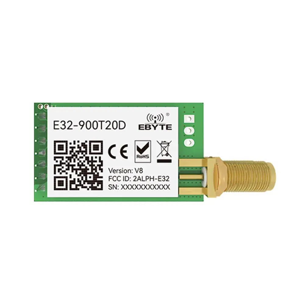 E32-900T20D Ebyte 868MHz LoRa solution Semtech IC long distance UART 20dBm lora module