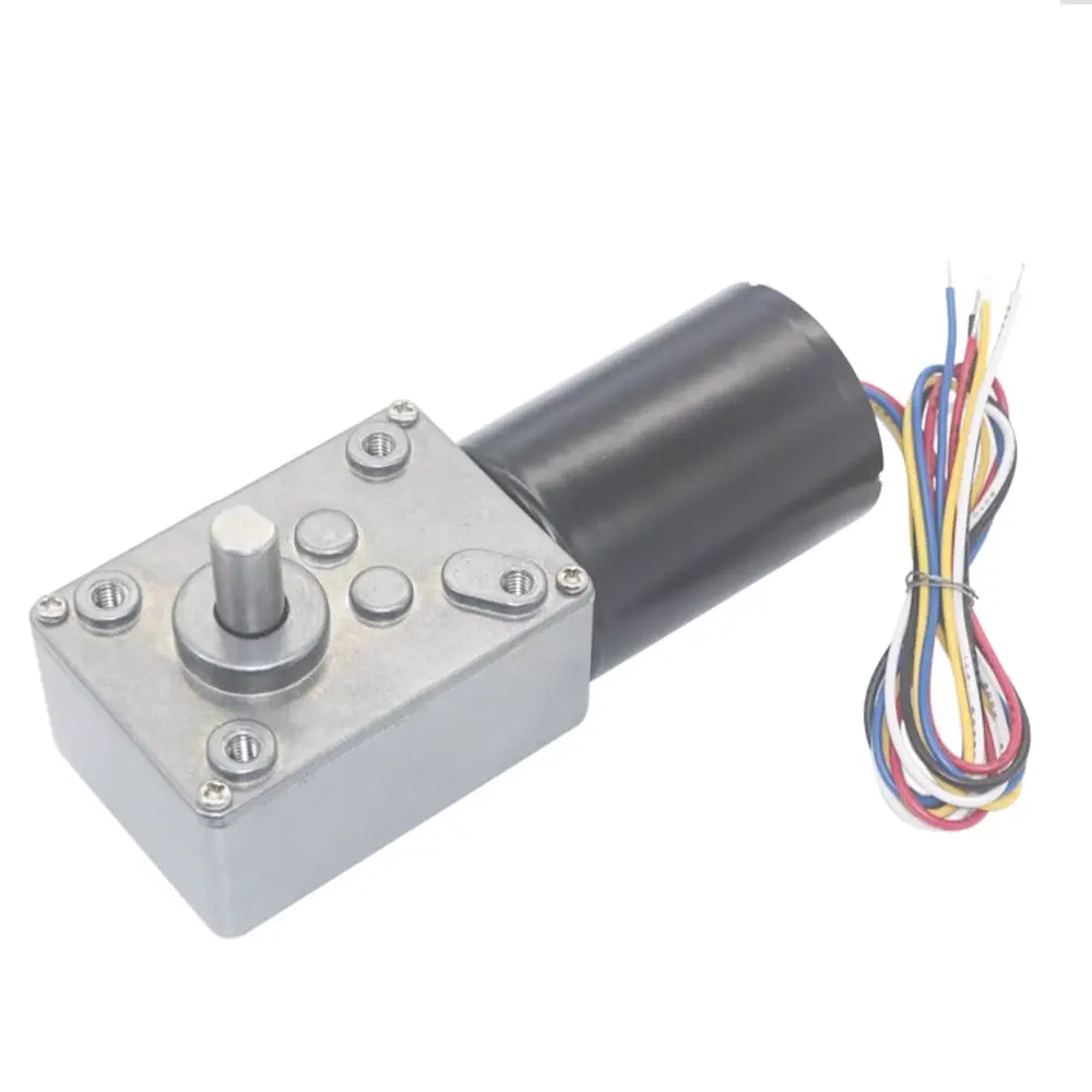 24V brushless worm gear motor 7RPM