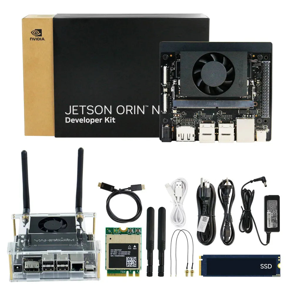Official Original Jetson Orin NANO 8GB SUPER Development Board for AI Deep Learning-- Basic Kit