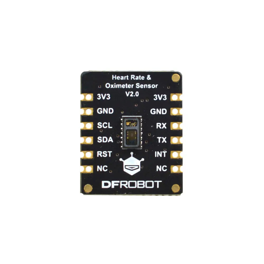 Fermion: MAX30102 PPG Heart Rate & Oximeter Sensor (Breakout, I2C/UART)