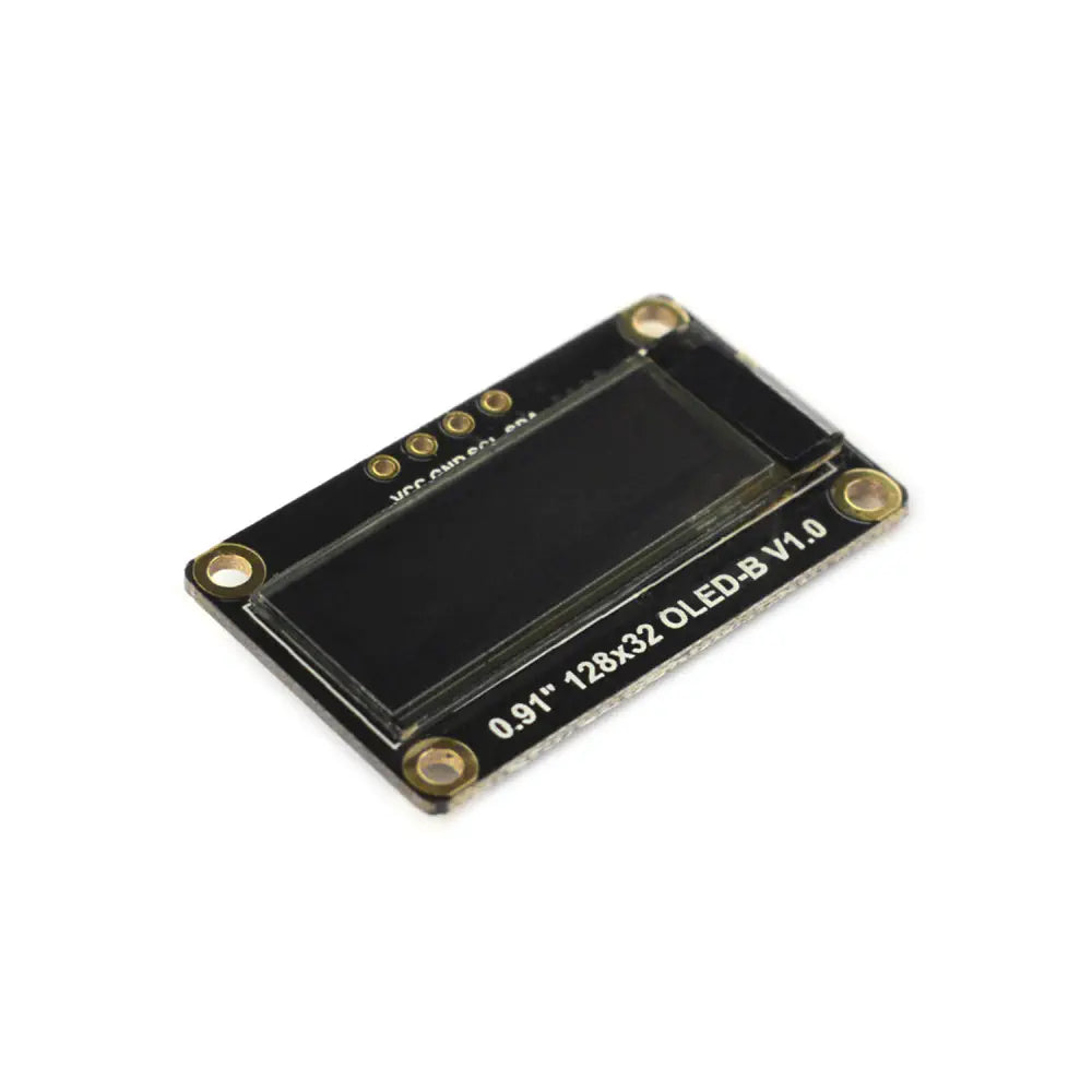 Fermion: Monochrome 0.91” 128x32 I2C OLED Display (Breakout)