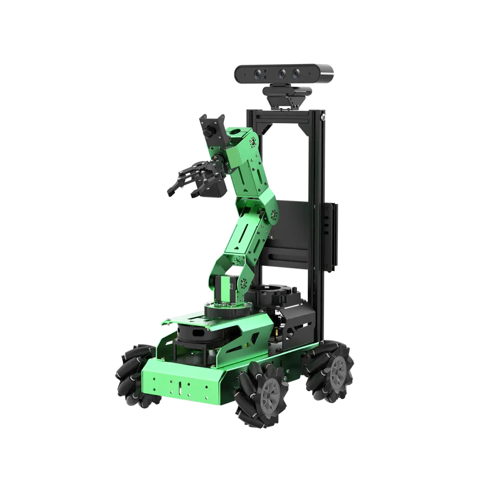 JetAuto Pro ROS1 ROS2 Robot Car with Vision Robotic Arm Powered by Jetson Nano Support SLAM Mapping/ Navigation/ Python (Ultimate kit with Jetson Orin Nano 4GB)