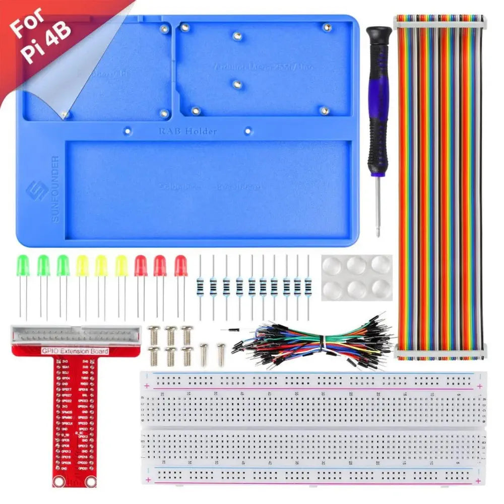 Breadboard 830 Punti Contatti - Per Prototipazione Raspberry Pi, Arduino, Stampanti 3D - Foto 1