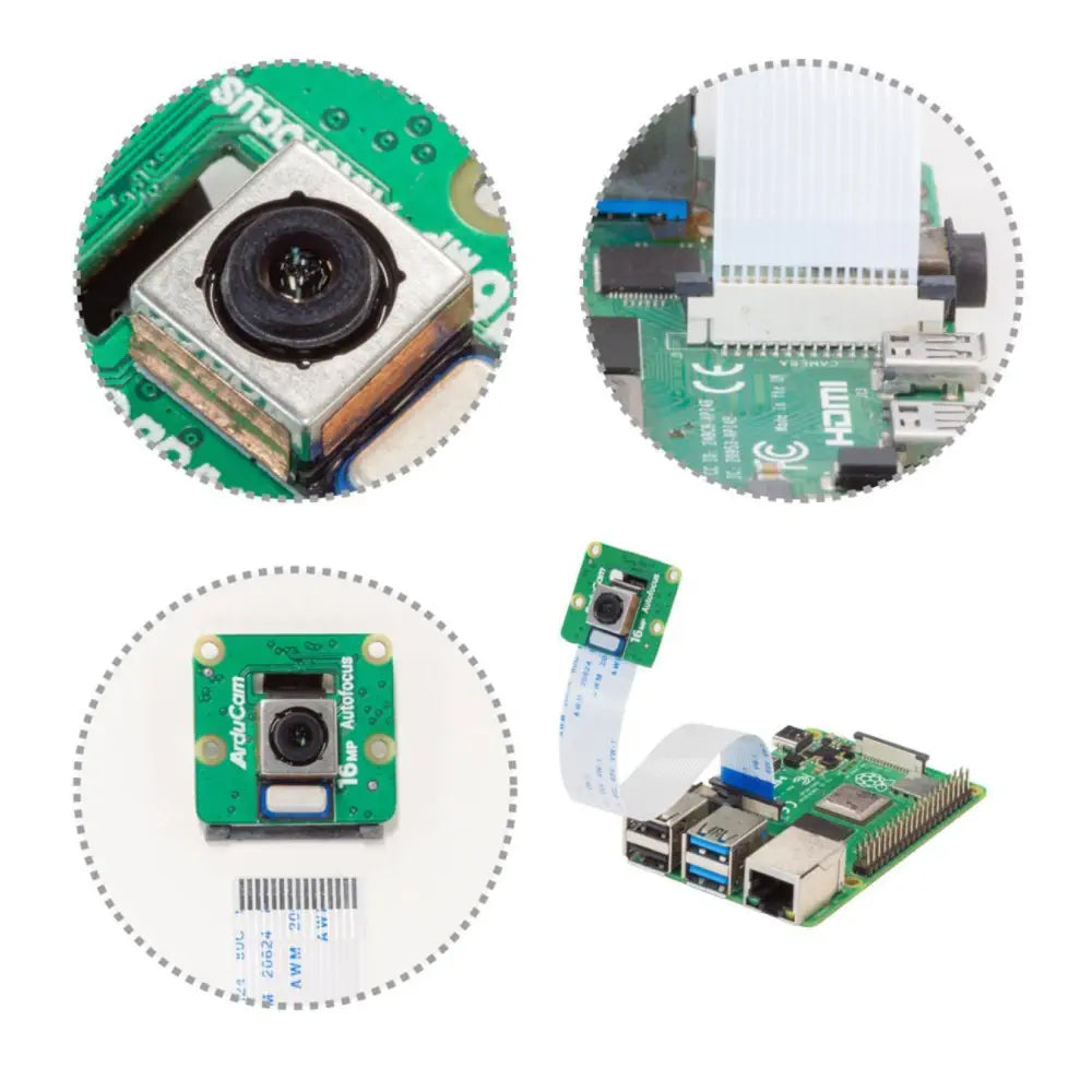 IMX519 Autofocus Camera Module for Raspberry Pi & Jetson Nano