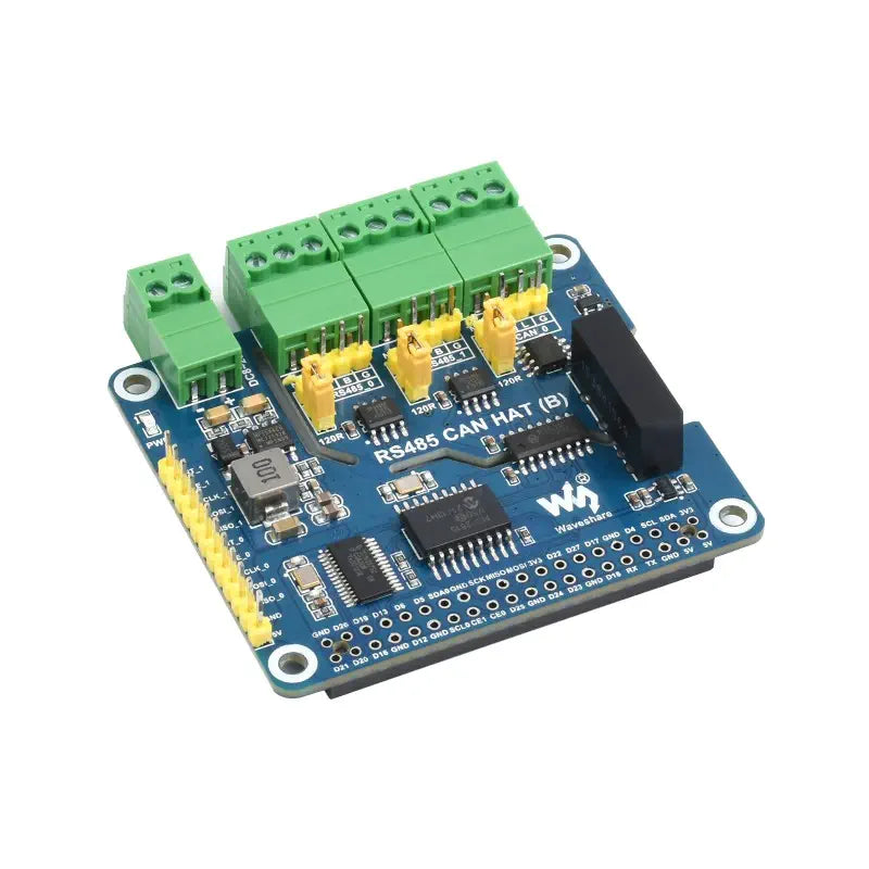2-Channel Isolated RS485 Expansion HAT,SC16IS752+SP3485 Dual Chip Convert S : Waveshare 2-Channel Isolated RS485 Expansion HAT