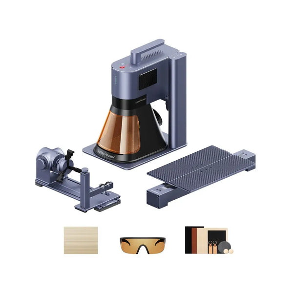LaserPecker LP5 Smart 20W Fiber + Diode Laser Engraver - Deluxe