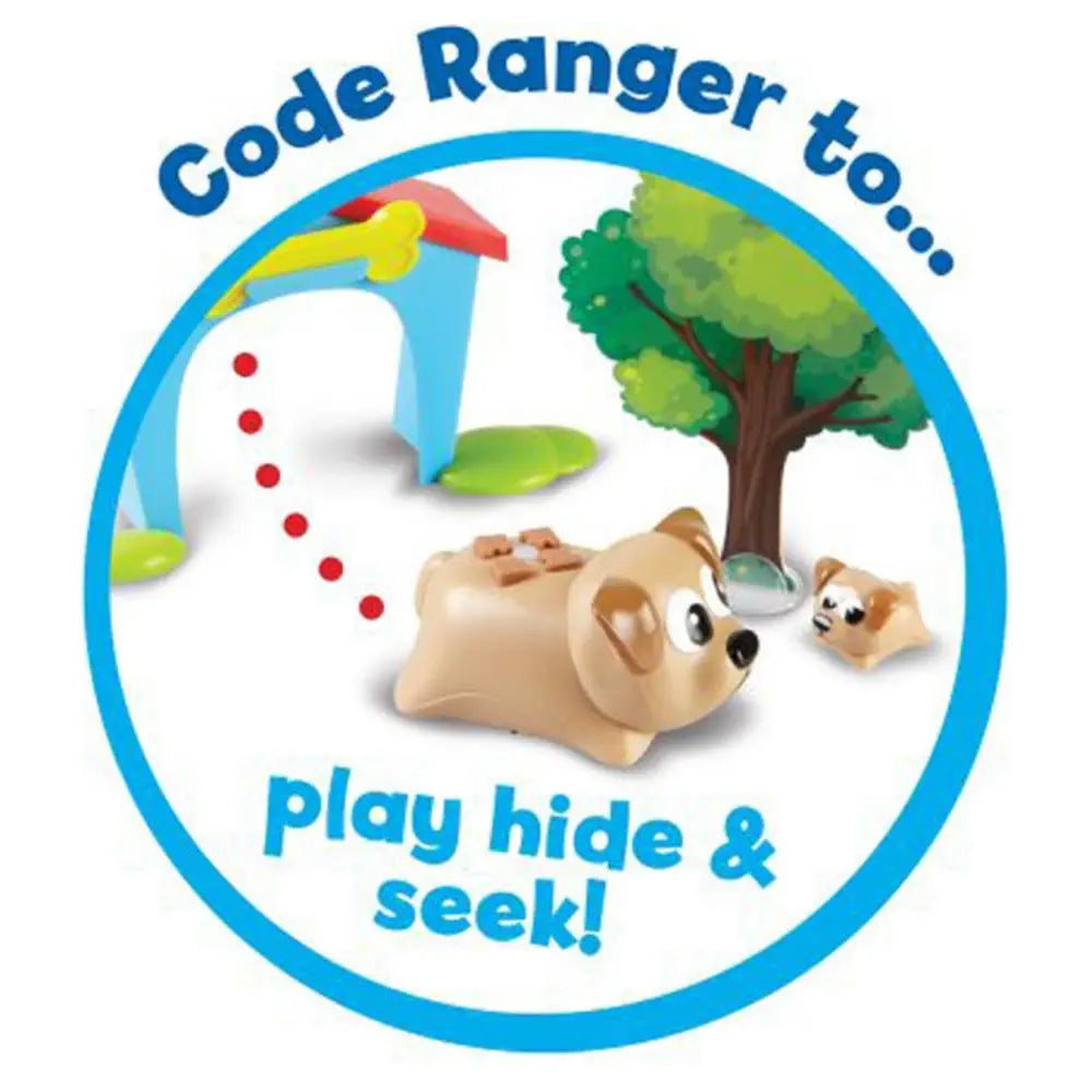Tangible Ranger Coding Kit Learning Resources Coding Critter Ranger & Zip Programmable Toy - RobotShop