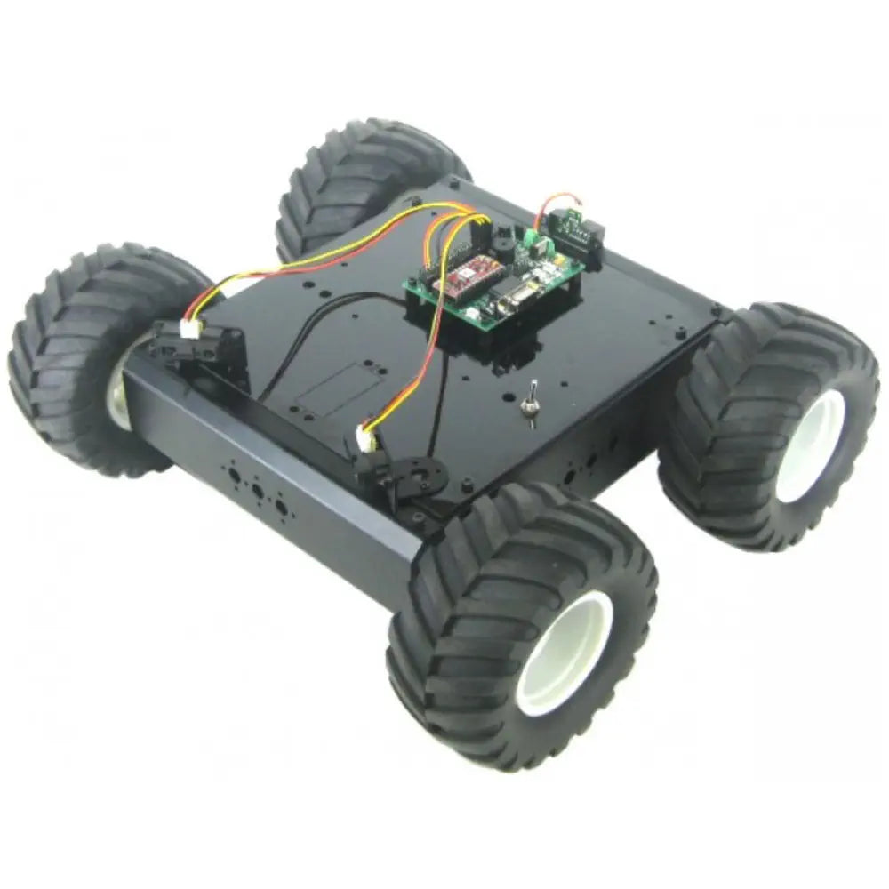 Lynxmotion A4WD1 Autonomous Rover Kit - BotBoarduino - RobotShop