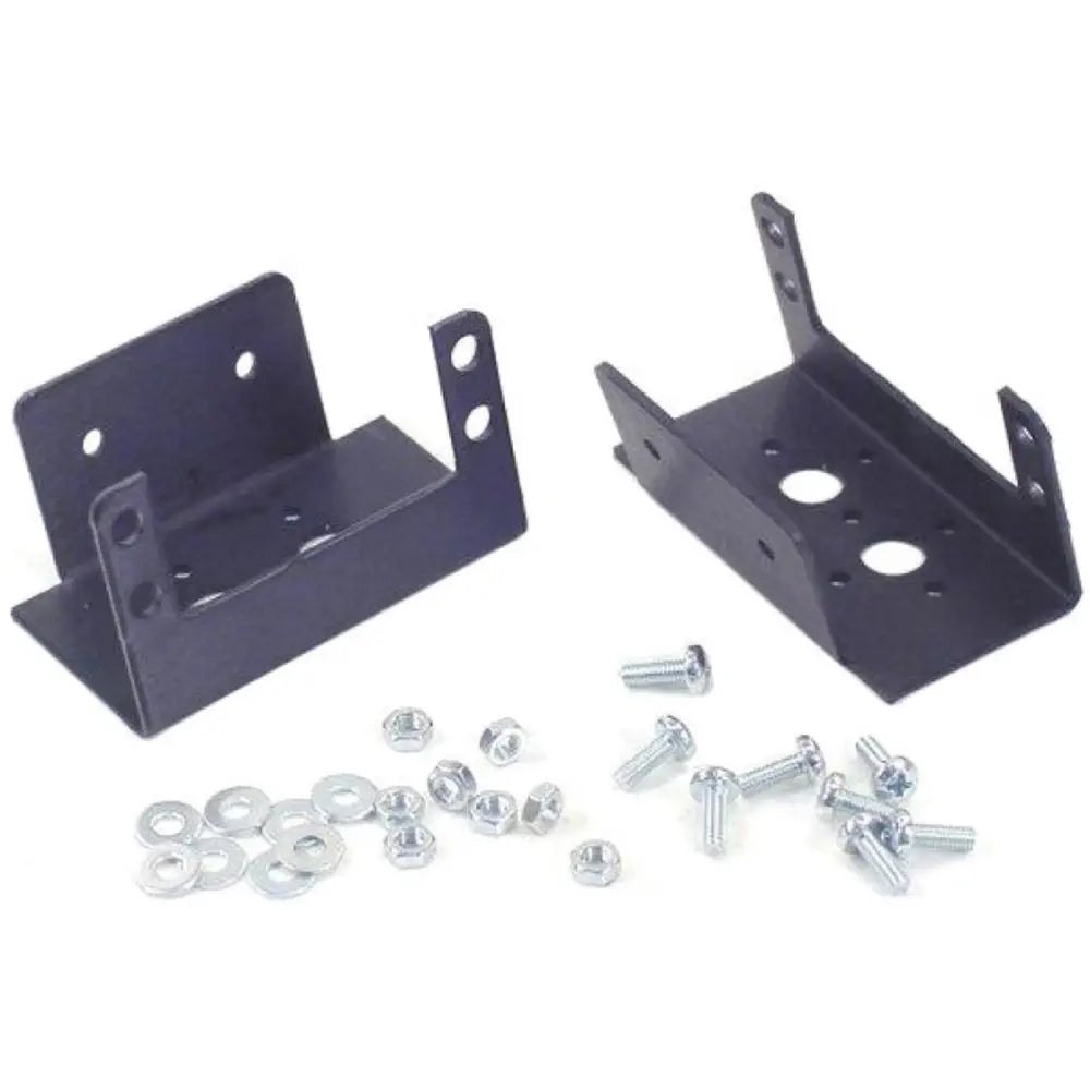 Lynxmotion 15-degree Ankle Bracket Two Pack (Black) - ASB-17