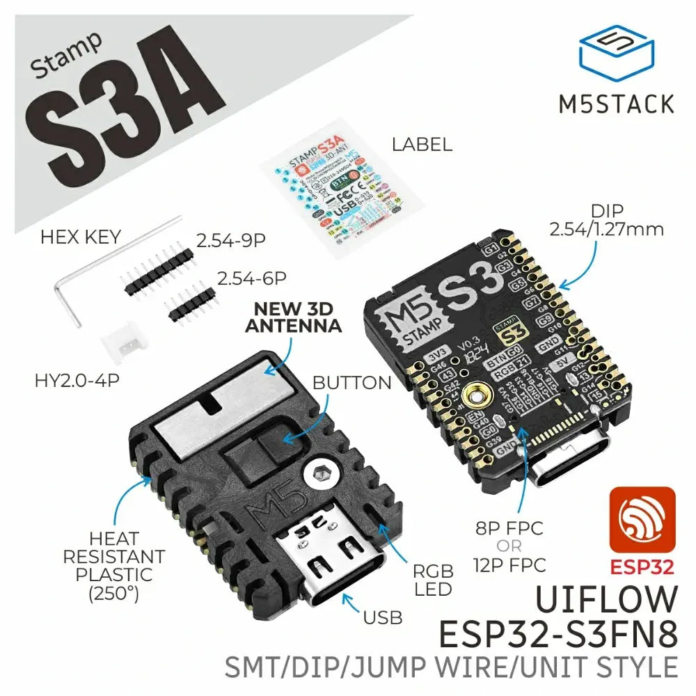 M5Stack M5 Stamp S3A ESP32S3A Module