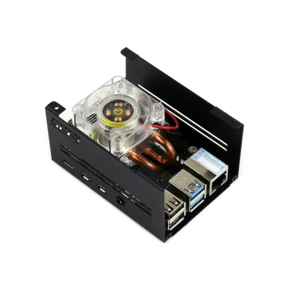 Metal Case for Raspberry Pi 4 w/ ICE Cooling Fan