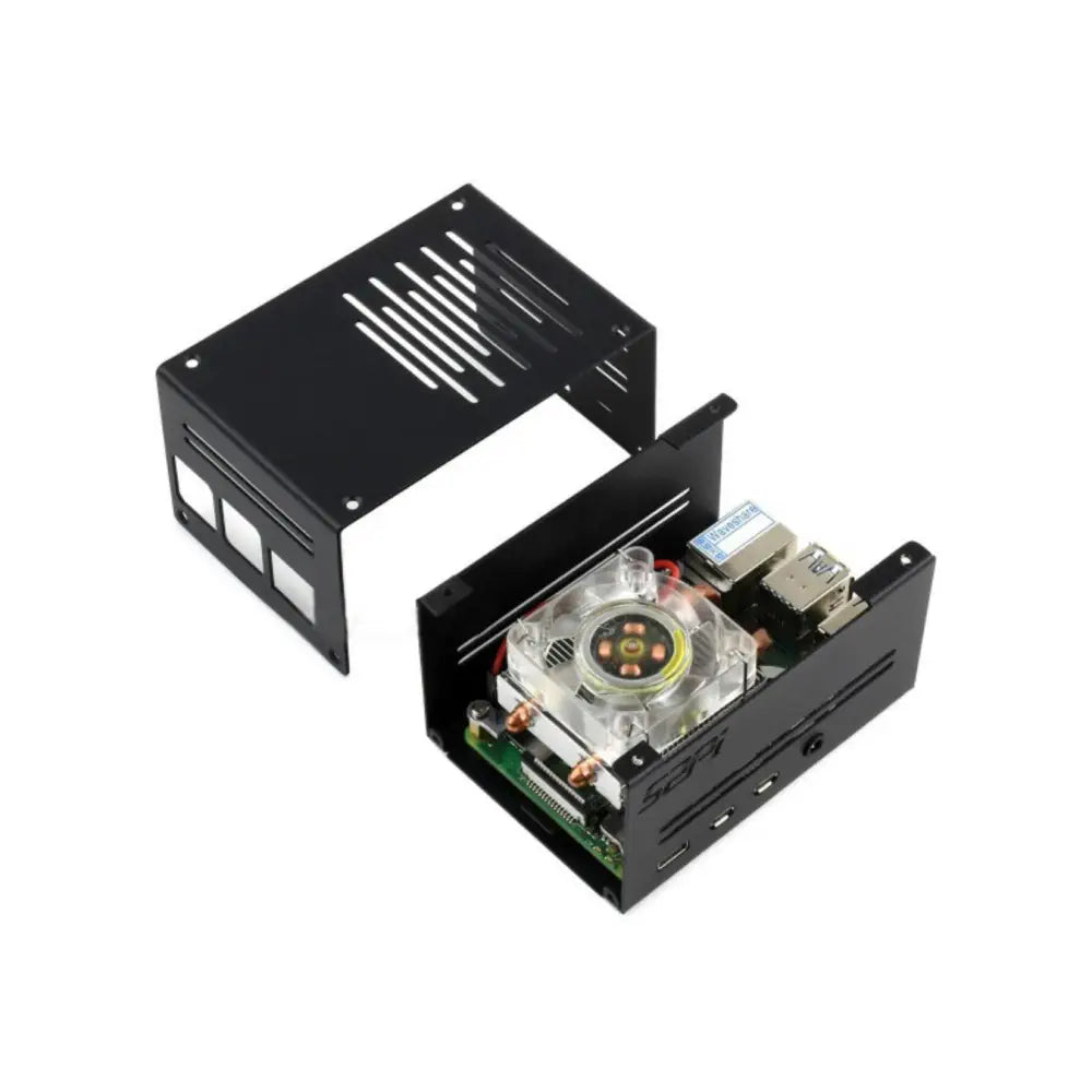 Metal Case for Raspberry Pi 4 w/ ICE Cooling Fan