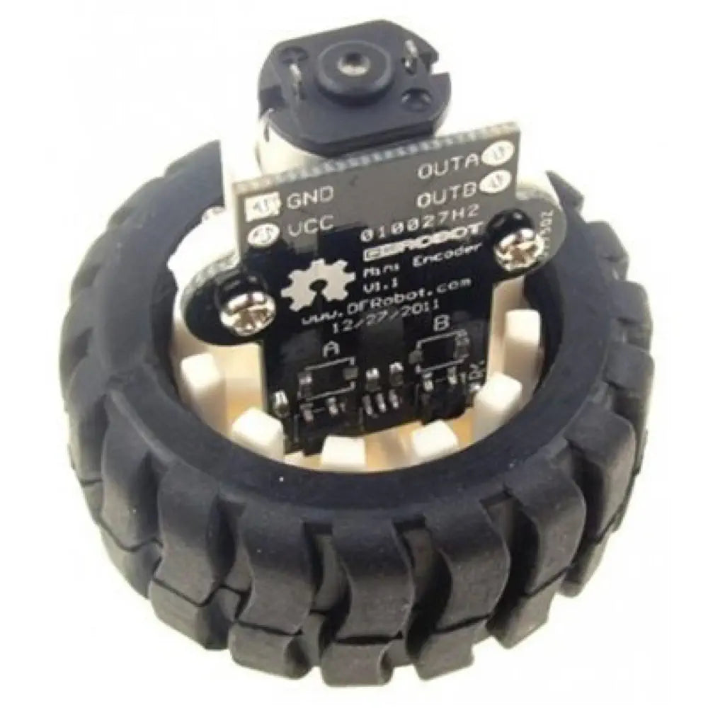 MiniQ Motor Wheel Set w/ Encoder - RobotShop