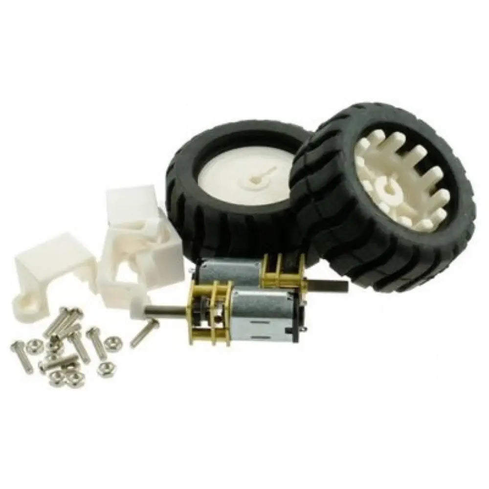 MiniQ Motor Wheel Set w/ Encoder - RobotShop