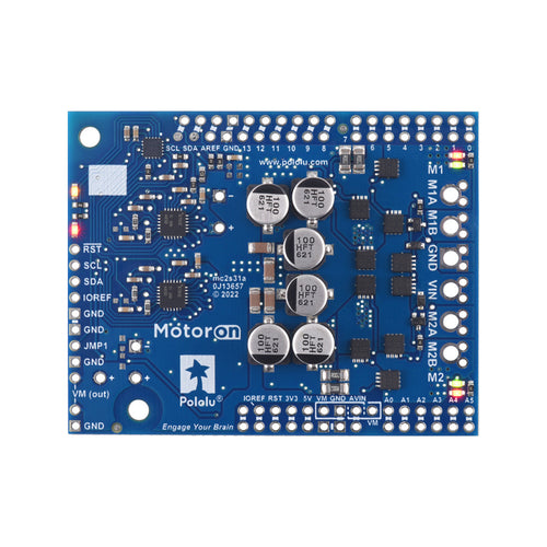 Motoron M2S24v14 Dual High-Power Motor Controller Kit for Arduino w/ Connectors