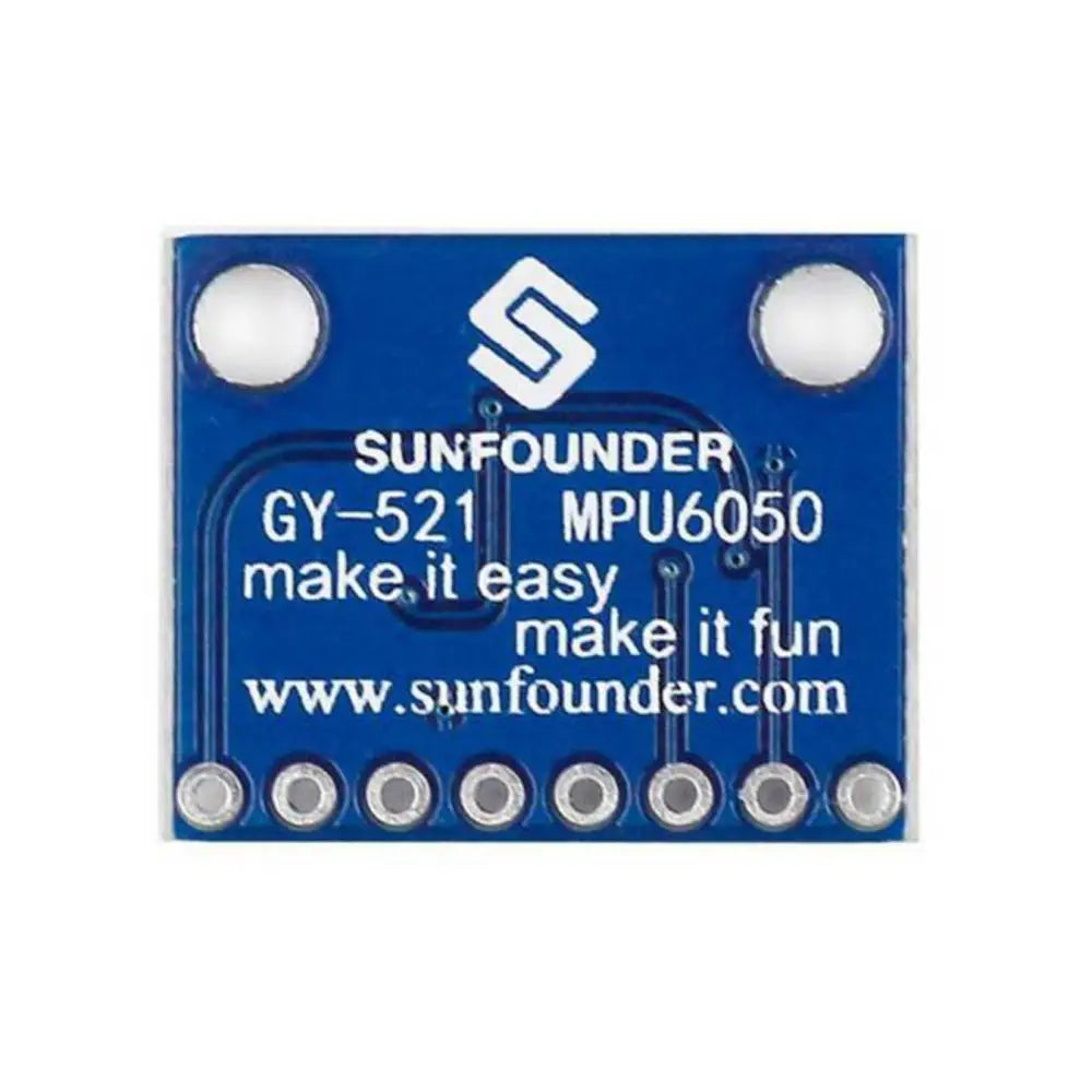 Sunfounder GY-521 MPU-6050 6 DOF Gyro Accelerometer IMU - RobotShop