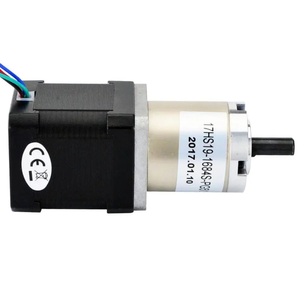マザーシリーズ(17) Nema 17 Stepper Motor Bipolar w/ 51:1 Planetary Gearbox - RobotShop