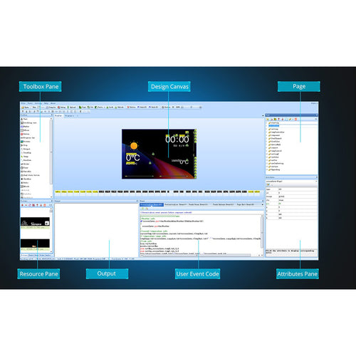 NX4024K032 Nextion 3.2” Enhanced Series HMI Touch Display