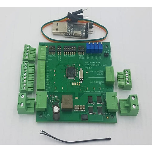 Opt Lasers Programmable Temperature TEC Controller TEC-12A-24V-ADV RS232 USB