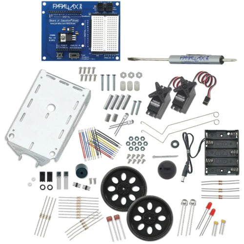 Parallax Boe-Bot Robotics Shield Kit for Arduino (No Arduino