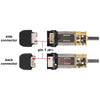 Pololu 1000:1 Micro Metal Gearmotor HPCB 6V w/ 12 CPR Encoder, Back Connector
