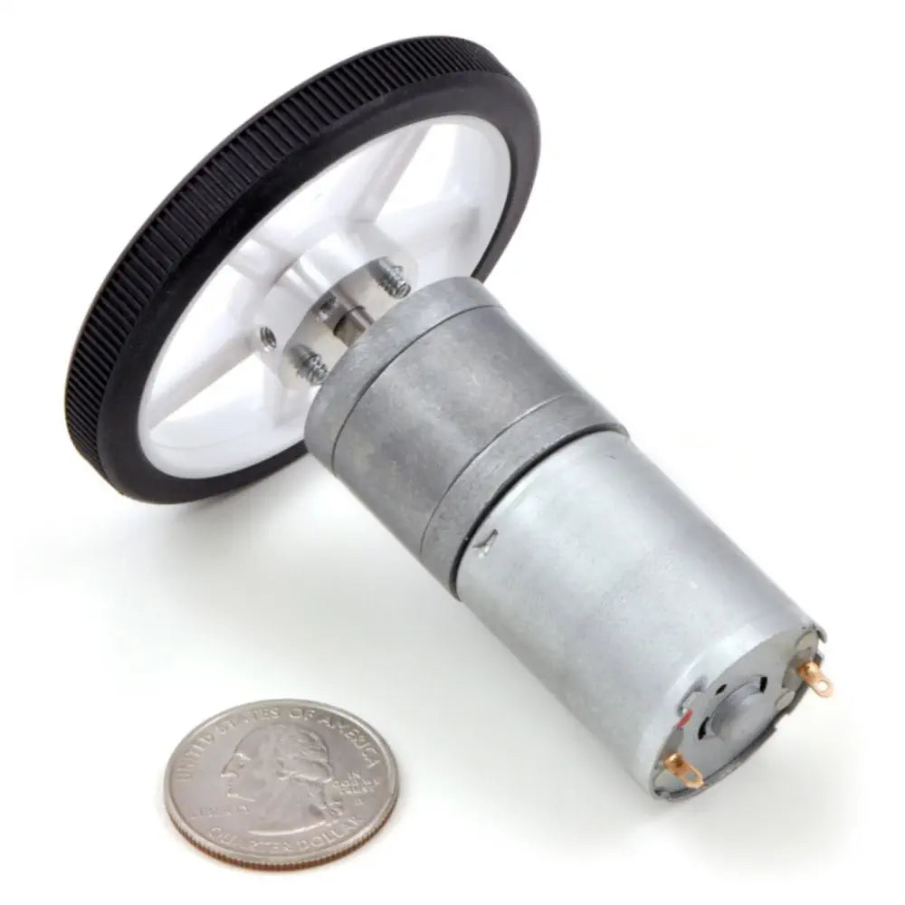 Pololu 12V, 20.4:1 Metal Gear Motor HP w/ 48 CPR Encoder - RobotShop Pololu 12V, 20.4:1 Metal Gear Motor HP w/ 48 CPR Encoder - RobotShop