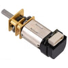 Pololu 150:1 Micro Metal Gearmotor LP 6V w/ 12 CPR Encoder, Back Connector